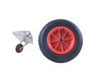 350mm 14'' Pneumatic Wheelbarrow Wheel with 13 & 25mm Axle Bore