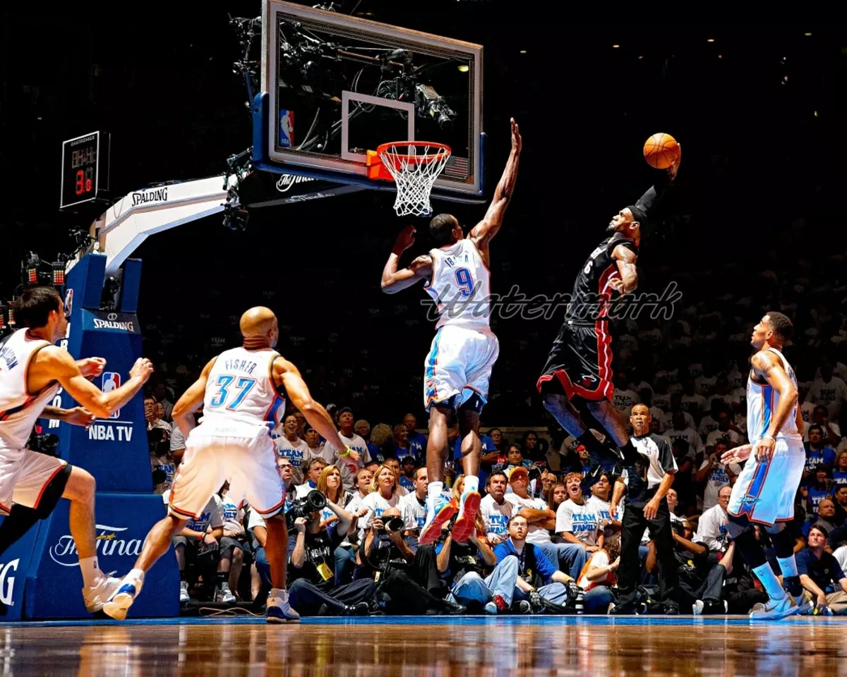 Lebron heat shop dunk