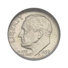 elf Roosevelt Dime 1959 D Silver