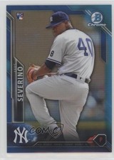 2016 Bowman Chrome Blue Refractor 89/150 Luis Severino #67 9n2