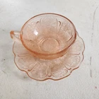 Jeanette Depression  Glass Cherry Blossom