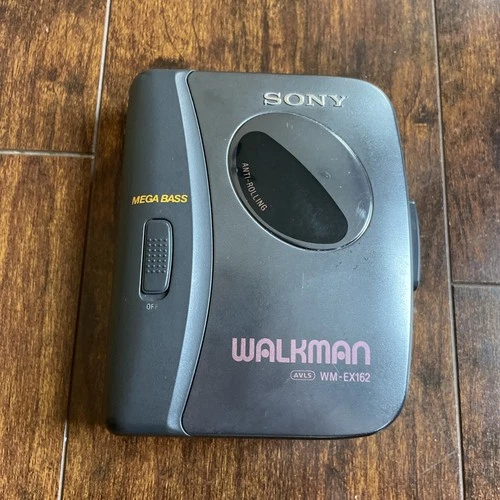 Vintage Sony Walkman WM-EX162 Cassette Player Mega Bass