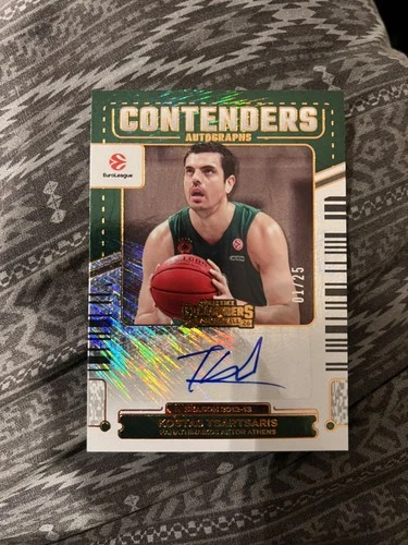 2025-26 Panini Euroleague Basketball Cards - Contenders Auto - Kosta - 1/25