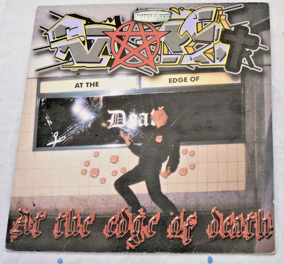 DJ MORE ""AT THE EDGE OF DEATH"" RARE 2003 SPAIN 12"" (HARDCORE, GABBER)