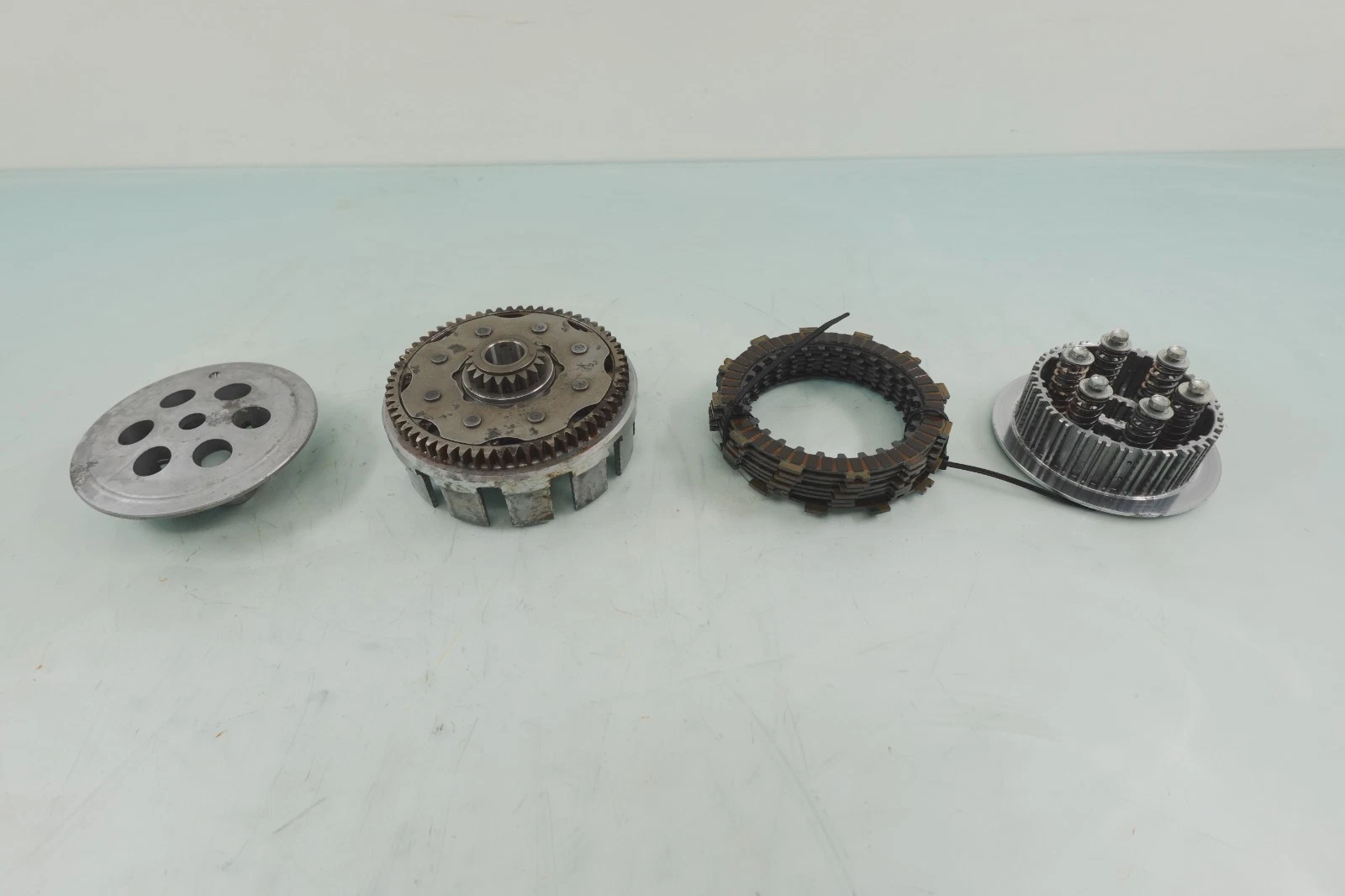 2002-2007 Honda CRF450R OEM Clutch Basket Kit Ass'y w/ Plates & Springs