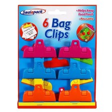 6x Reusable Food Bag Clips – Airtight Sealers for Freezer & Storage – UK
