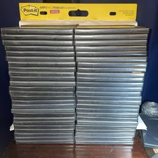 Blockbuster Video Rental Vintage Empty 100 DVD Cases Lot - Single Disc Holders