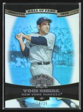 Yogi Berra 2006 Topps Triple Threads Sapphire Blue /25 #8 New York Yankees