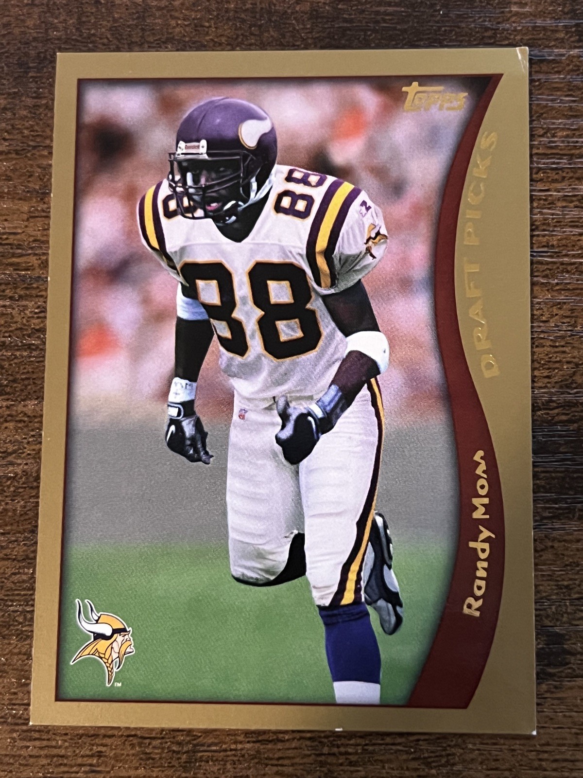 1998 Topps #352 Randy Moss Rookie Card Minnesota Vikings