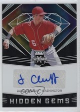 2020 Panini Elite Extra Edition Hidden Gems Black Jackson Cluff #HG-JC Auto 0xi8