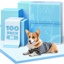 Puppy Pads - Super Absorbent Spill-Proof Pee Pads for Dogs with 6-Layer Mat...