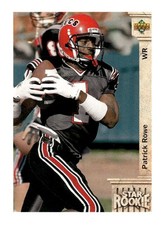 1992 Upper Deck #19 Patrick Rowe Cleveland Browns Football Card