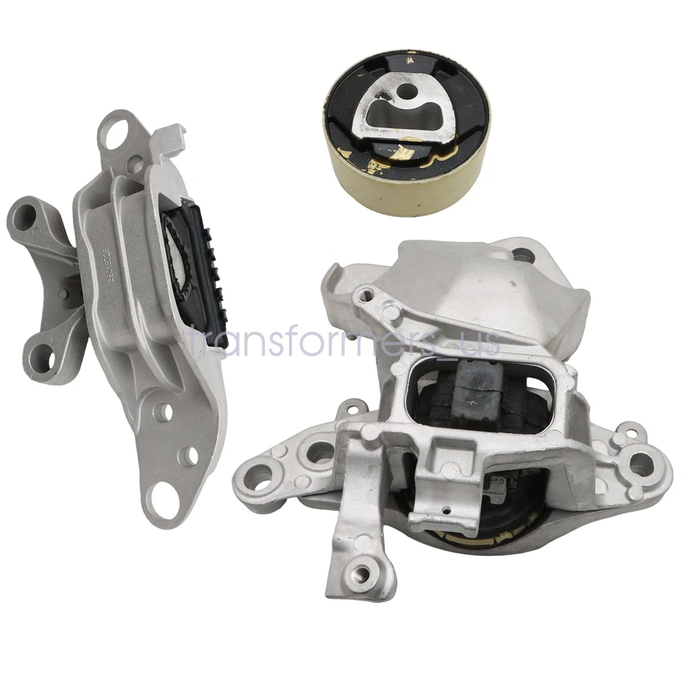 3Pcs For 2016-2019 Chevrolet Cruze 1.4L Turbo Engine & Transmission Mounts Set - Image 2 of 4