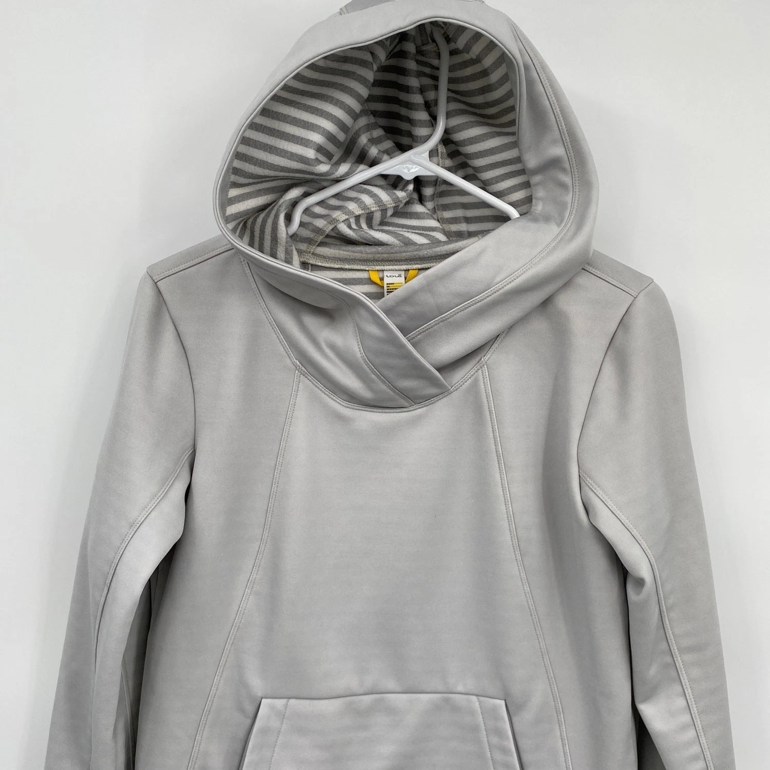 lole esma athletic workout stripe hoodie