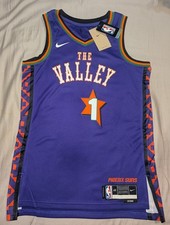 Devin Booker Phoenix Suns The Valley Nike Authentic Jersey Size 40/S- NWT