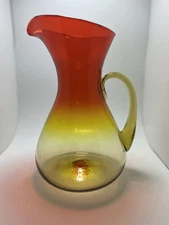 Blenko #546 Tangerine Pitcher