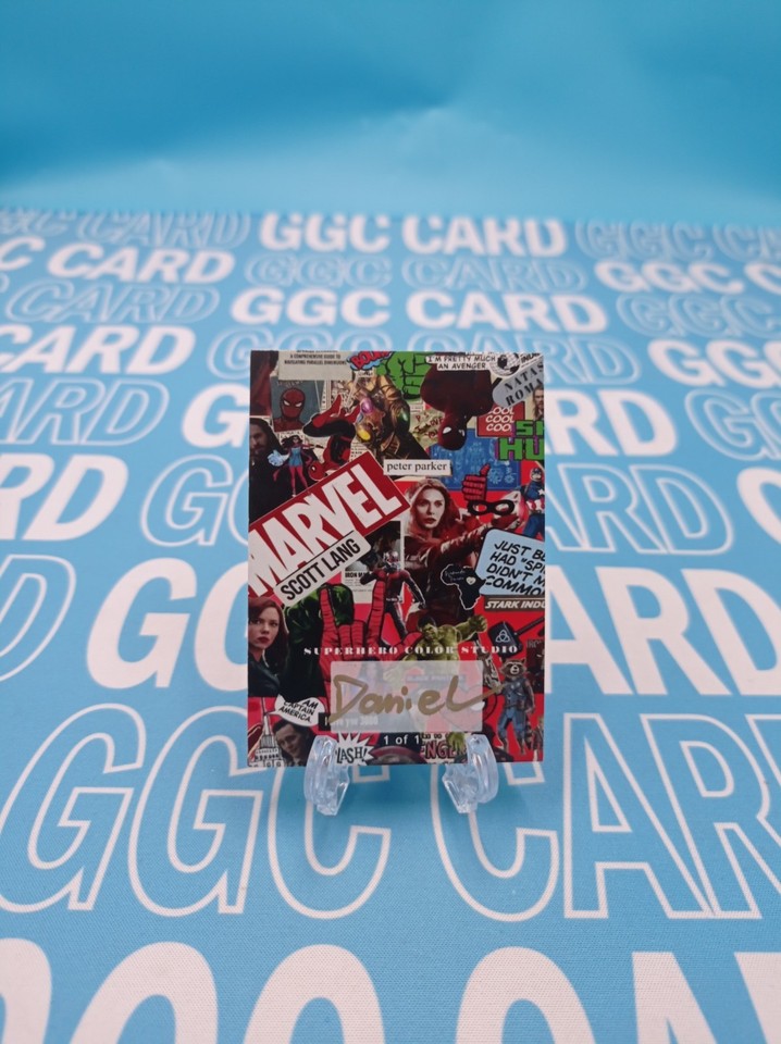 Supero color Studio Marvel Venom Sketch Card by Damiel 1/1 eBay