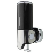 500ml Wall Mounted Bathroom Hung Shampoo Soap Dispenser Liquid Pump Bottle [