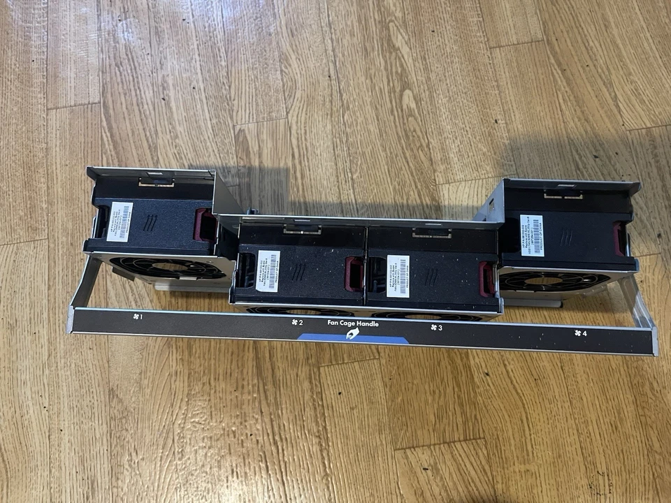 HP ProLiant Fan Cage mit 4x Lüfter – 613932-002 - Bild 2 von 3
