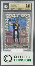 DREW BREES 2021 DONRUSS OPTIC DOWNTOWN #DT-21 SAINTS BGS 9.5 Q6995