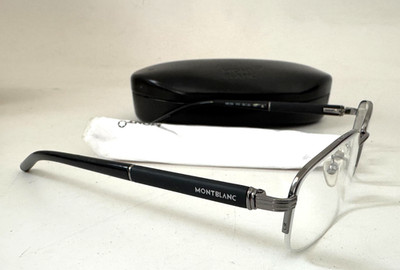 Montblanc New Eyeglasses Palladium Gunmetal MB 336 012 56 20 140