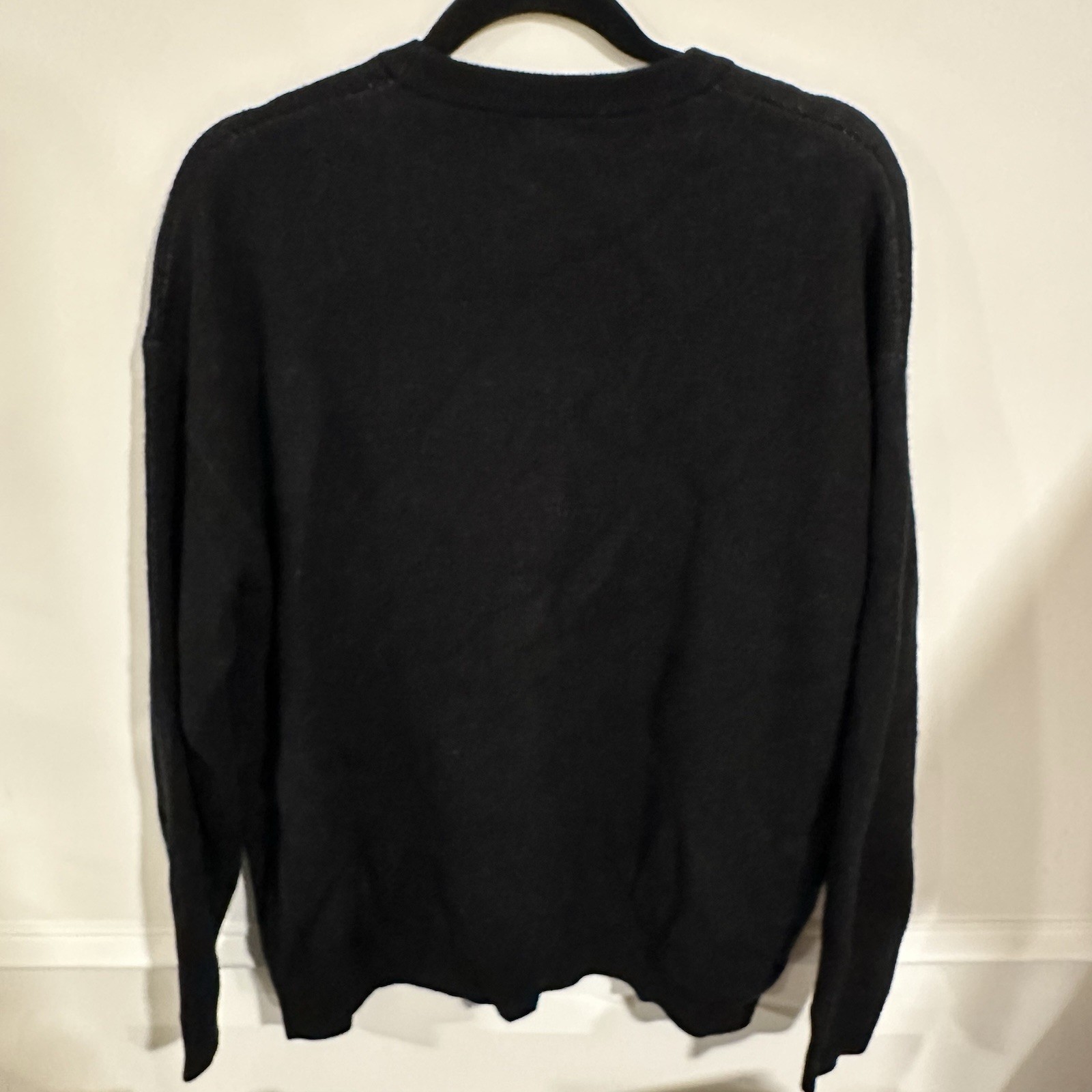 G59 2014 Records knitted sweater in black -L