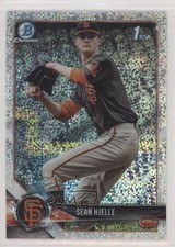 2018 Bowman Draft Chrome Sparkles Refractor Sean Hjelle #BDC-139 s7l