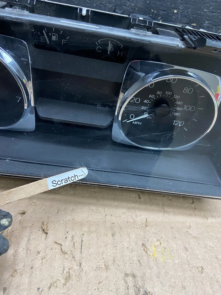 Lincoln MKZ 2007 velocímetro medidor de racimo OEM T6104 DG Foto 2 de 4