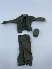 TAGGED Vintage Marx All American Fighter Stony Smith Buddy Charlie Uniform Green
