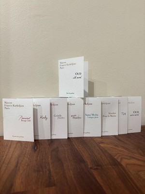 NEW Maison Francis Kurkdjian Paris Sampler / Tester 2ml