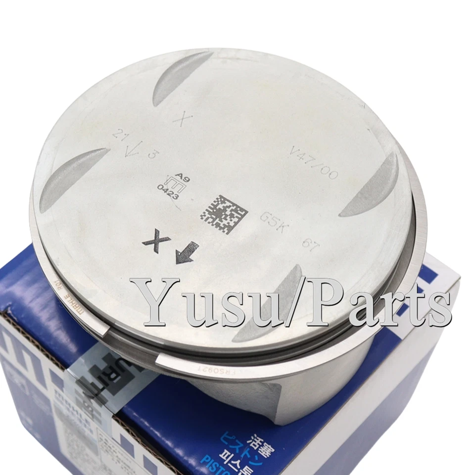 Juego de 8 anillos de pistón Mahle para Mercedes-Benz E500 G500 W211 W212 M273 W463 5,5 L Foto 2 de 4