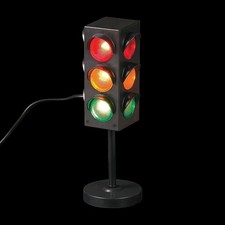 Mini 3-Sided Traffic Light, All Seasons, Home Decor, Home Accents, 1 Piece