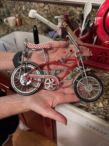 HI-FLYER Coca Cola Die Cast 60's Bike 1:6 Scale Limited Edition 1996 MIB Dolls