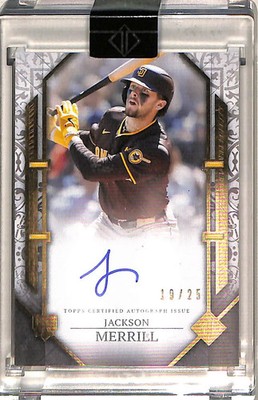 Jackson Merrill 2024 Topps Transcendent Collection Auto /25 #RSA-JME