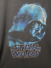 Star Wars Darth Vader 2011  Mens Sz XL Tshirt Promotional Blu-Ray Box Set 