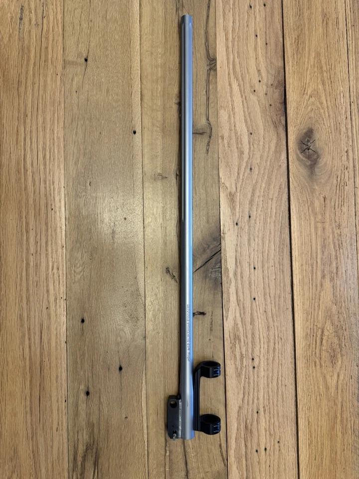 Cañón de rifle Thompson Center Encore Pro Hunter 204 Ruger estriado con anillos de mira telescópica Foto 4 de 4