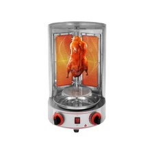 Shawarma Machine Doner Kebab Grill, 110V 3000W Vertical Gyro Gas Grill Rotiss...