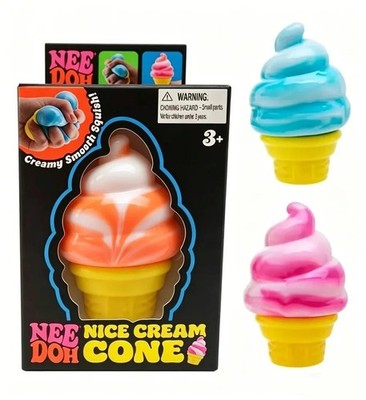 Schylling NeeDoh Nice Cube Stress Ball Sensory Fidget Toy Squishy Anxiety Relief