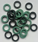 C.N.A.F. Green Fibre Washers- 15mm O/D X 9.5mm I/D X 2mm Thk, various quantities