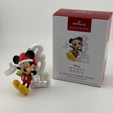 Hallmark Keepsake 2025 Year of Disney Magic  Mickey Mouse Ornament