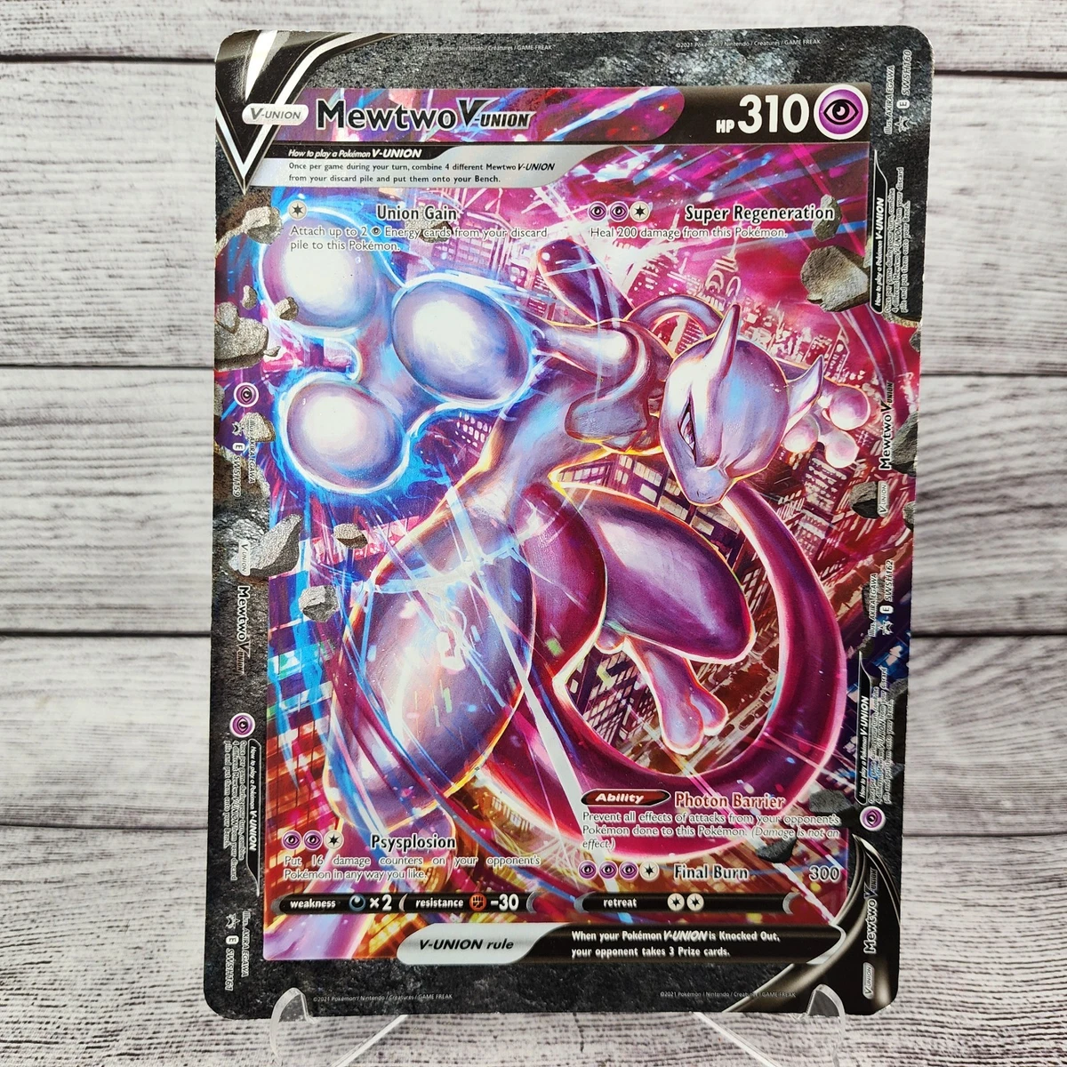 Mewtwo V-Union Pokémon TCG Cards for sale | eBay