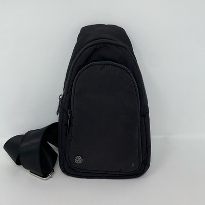 Samsonite Black Nylon Sling Crossbody Bag