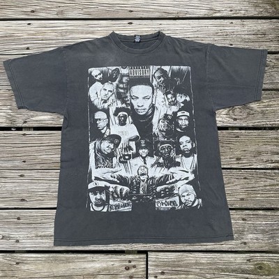 ViTG  Rap Legends T Shirt Distressed Tupac Biggie Eminem Dre XL Distressed!