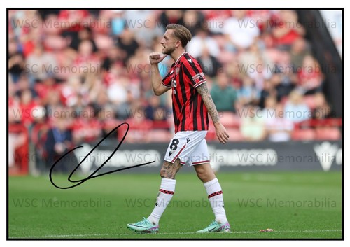 11338. Charlie Lakin Signed Pictures (A4 Prints) Walsall Burton Sutton etc.
