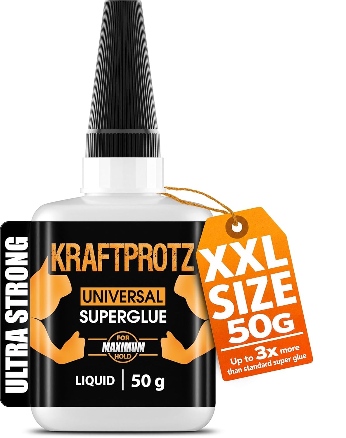 Super Glue All Purpose – 50 g / 1.75 oz – High-Performance Quick-Dry Adhesi
