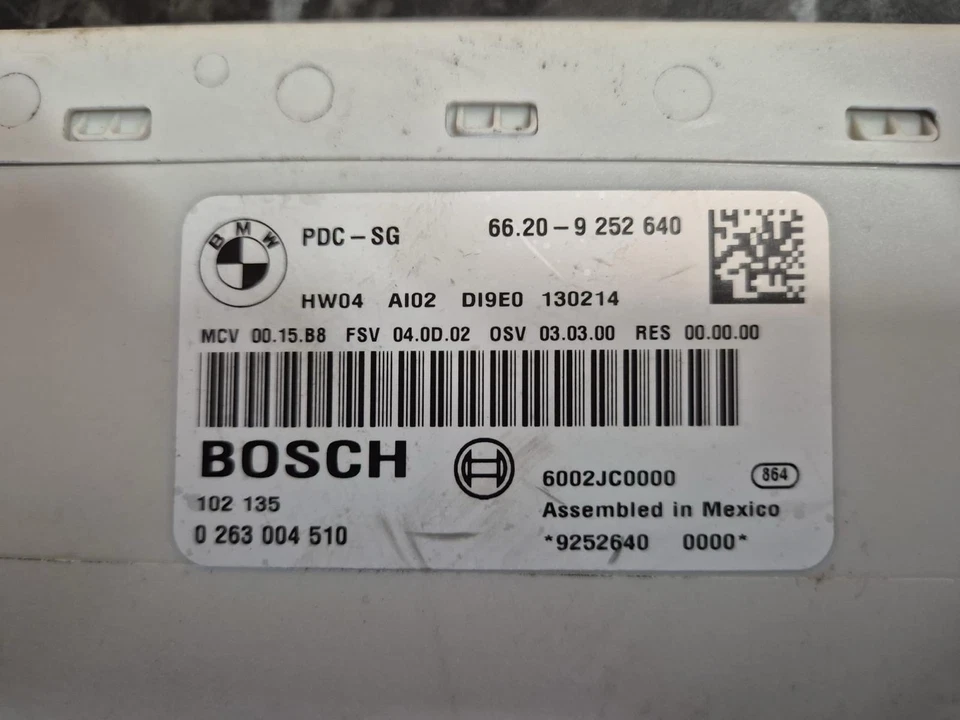 MINI COOPER COUNTRYMAN R60 R61 2011-2016 PDC PARKING ASSIST MODULE ECU 9252640 - Image 2 of 3