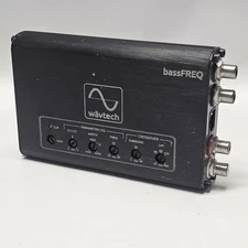 Wavtech bassFREQ Low Frequency RCA Input Bass Processor NO POWER CABLE OR KNOB
