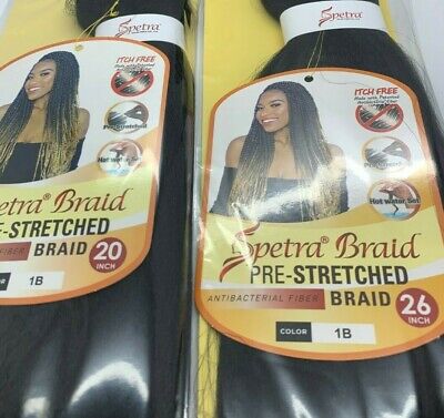 26 Or 20 Spectra Ez Braid Hair Pre Stretched Innocence Ez Brading Itch Free Ebay