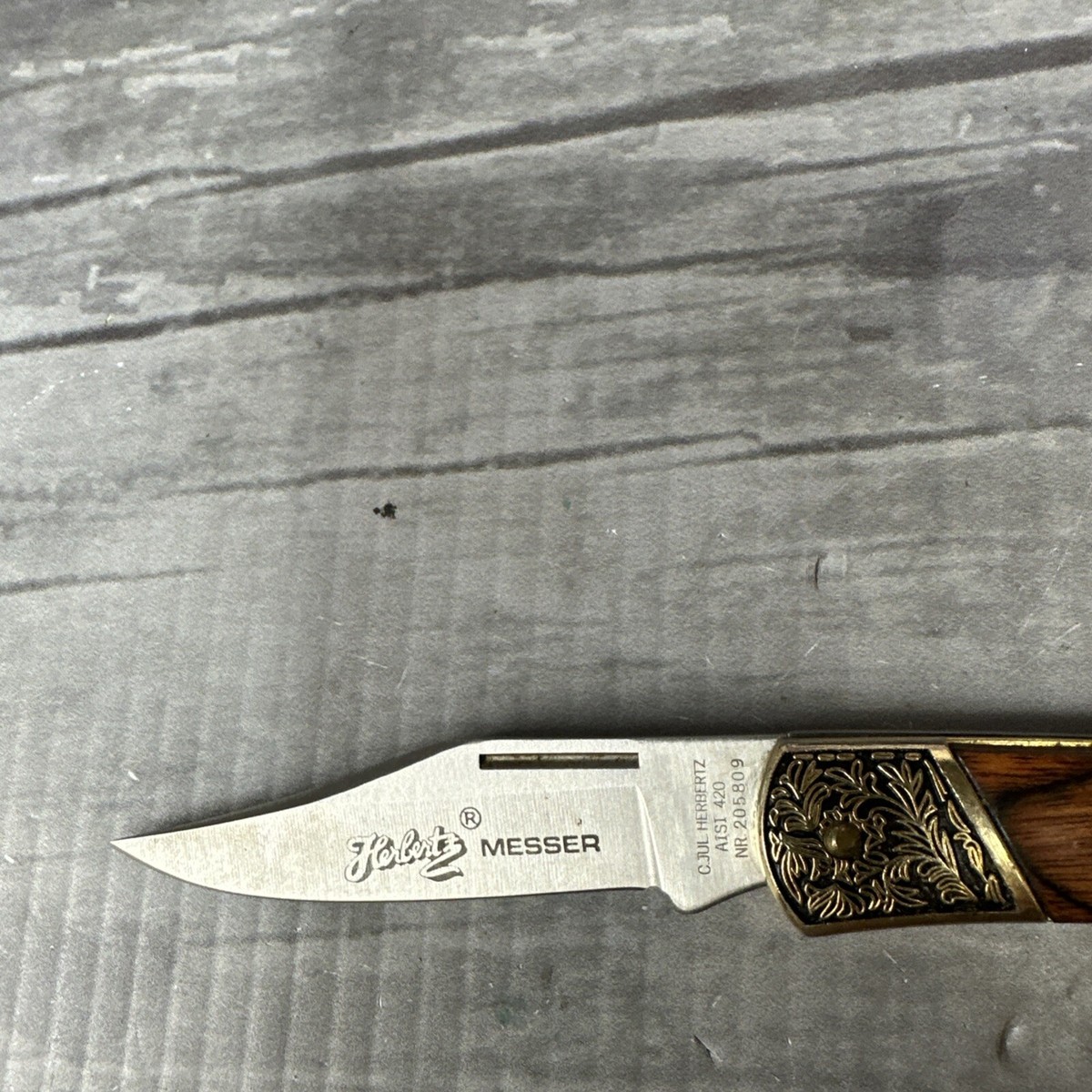 Vintage C.JUL. Herbertz Exquisit folding knife - No. 205811