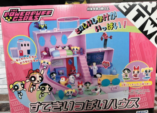 The Powerpuff Girls Collector's Wonderful House Sega Vintage w/Box Used Japan - Picture 1 of 5